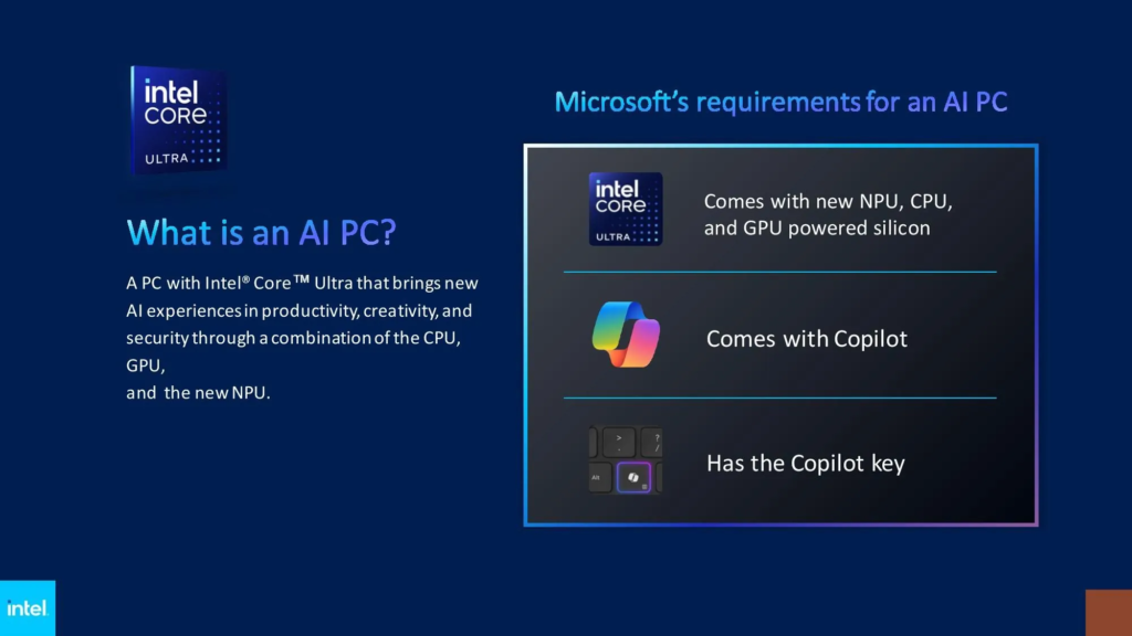 微软颁布AI PC新标准