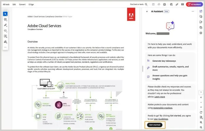 Adobe发布声明澄清：不会擅自扫描收集用户文档数据用于AI训练