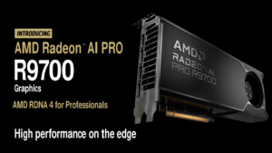 AMD发布首款RDNA 4专业显卡Radeon AI Pro R9700