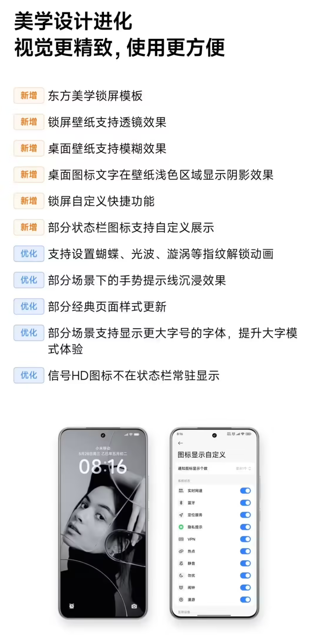 小米澎湃 OS 2 年中更新