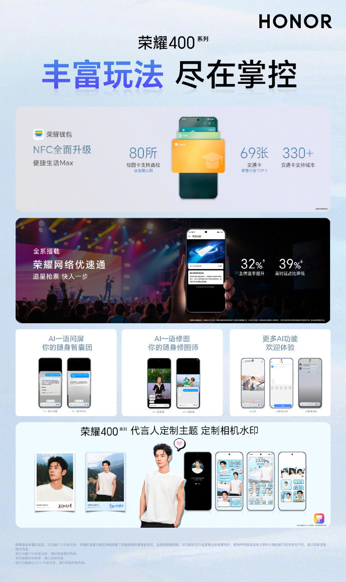荣耀400系列