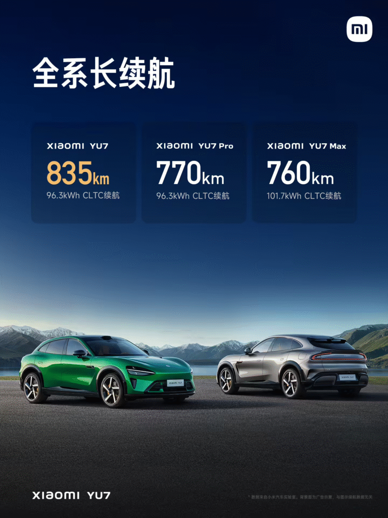 小米YU7