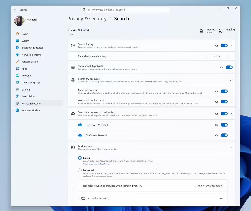Windows 11Build 26120.4250预览版更新