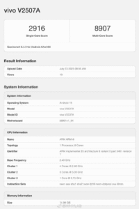iQOO Z10 Turbo Pro+跑分曝光：天玑9400+处理器性能亮眼 8000mAh电池创纪录