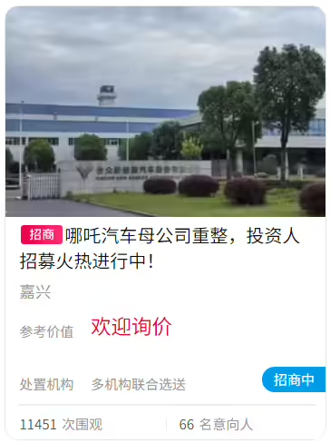 合众新能源破产重整