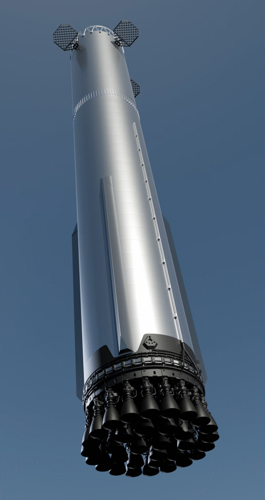 SpaceX公布星舰新型格栅翼设计