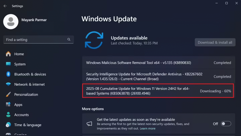 Win11更新导致SSD故障