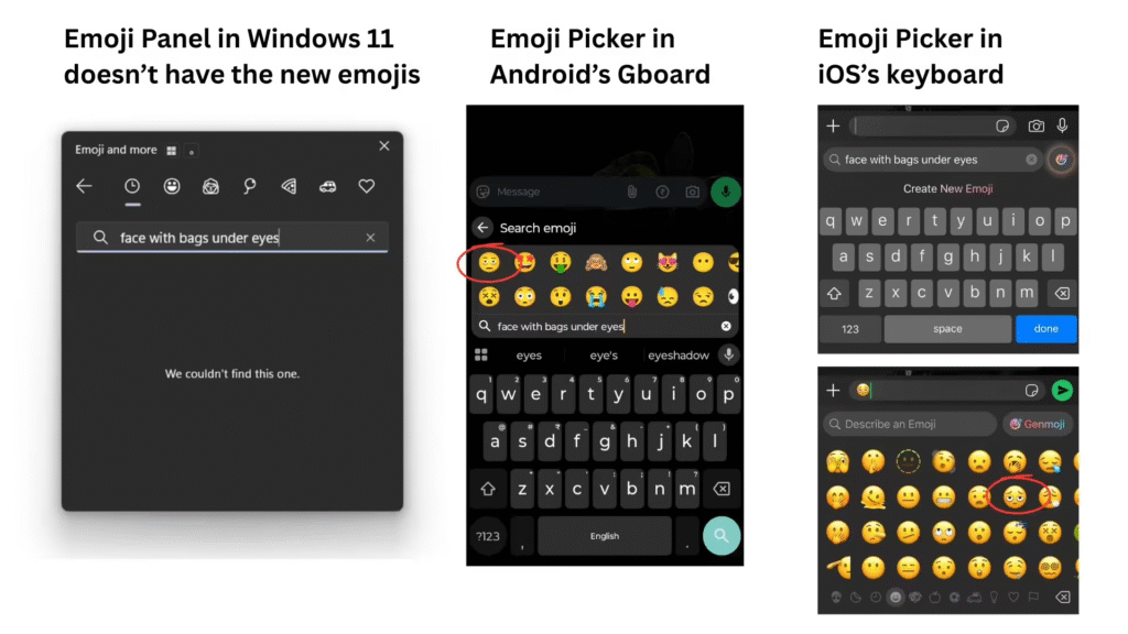 Windows 11 24H2 Emoji 16.0