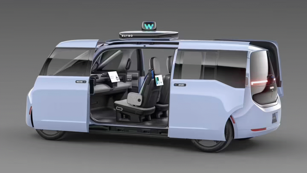 Waymo极氪定制厢型车