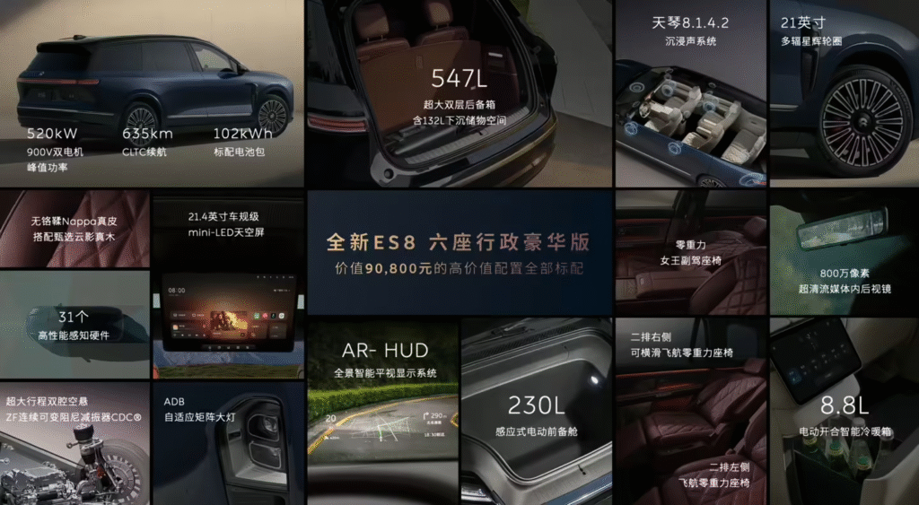 全新蔚来ES8