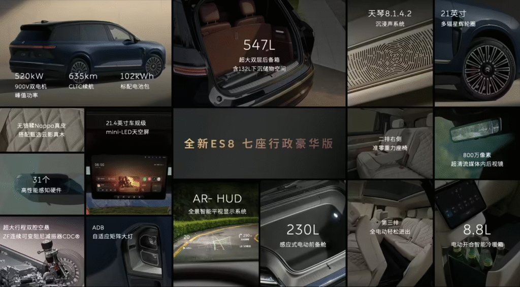 全新蔚来ES8