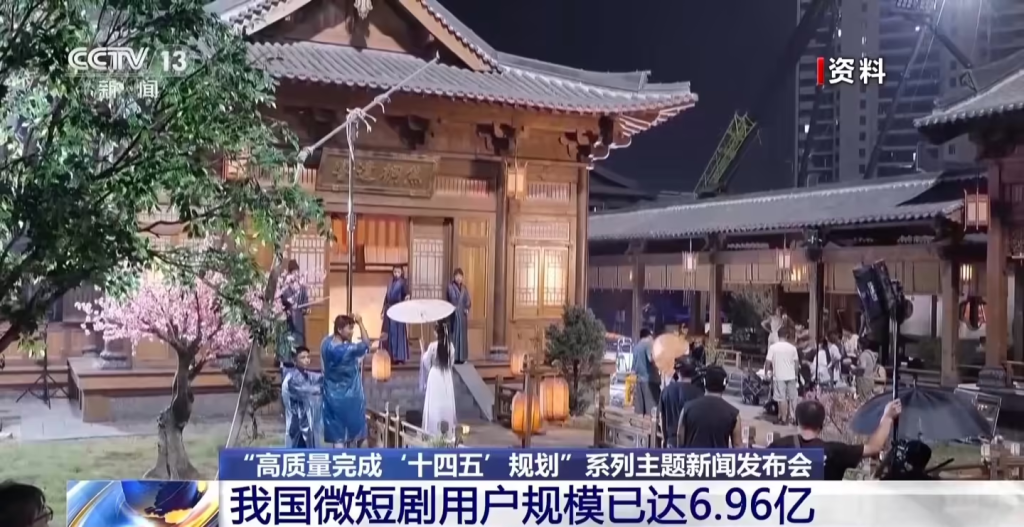 2025年中国微短剧市场用户规模近7亿