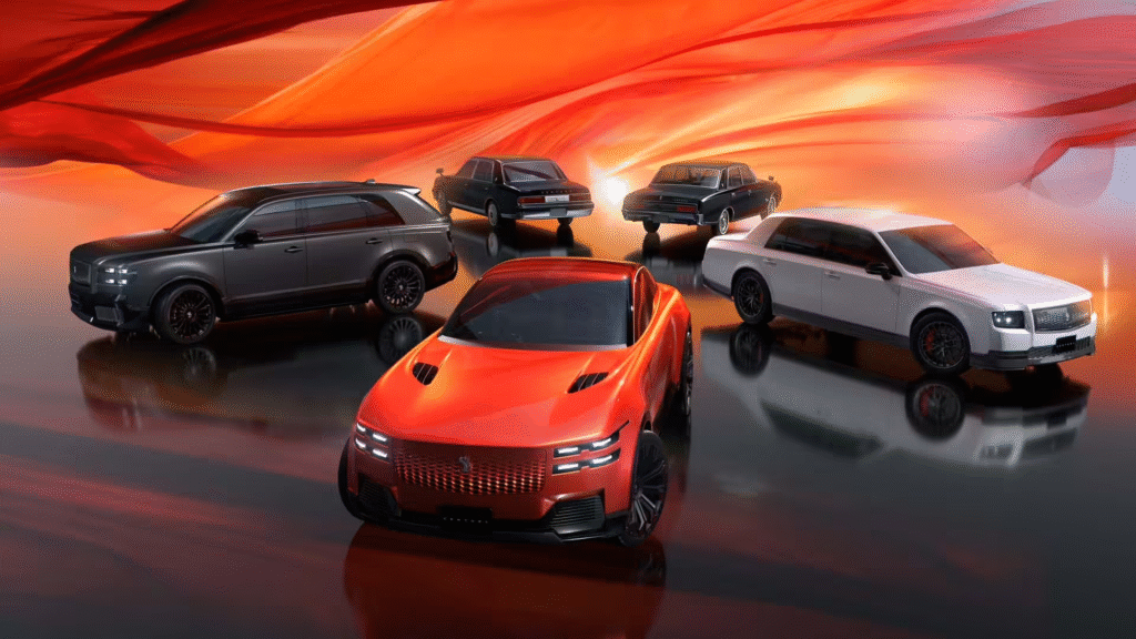 丰田世纪历代车型