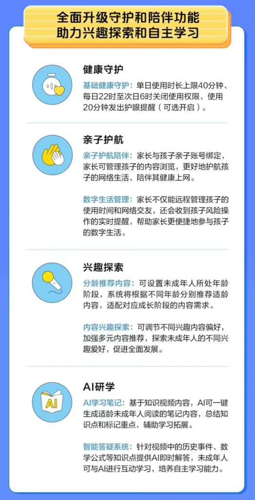 抖音“未成年人陪伴计划”