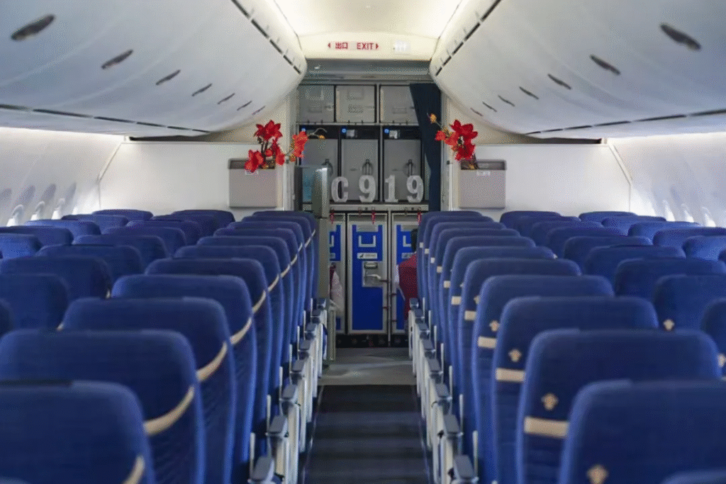 中国南航C919座舱布局