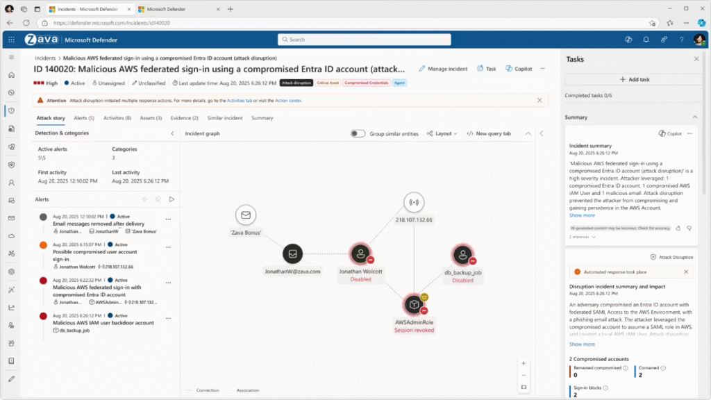 微软Defender引入四大AI安全智能体