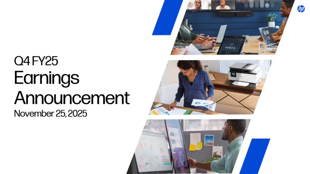 惠普2025财年第四季度财报