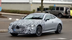 奔驰CLE轿跑中期改款路试曝光，前脸设计升级/高性能版本动力有望突破790马力​