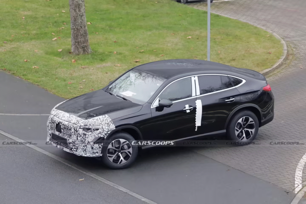 2027款奔驰GLC轿跑谍照