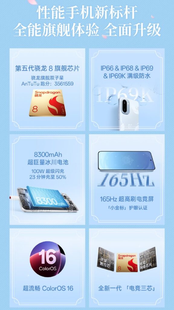 一加 Ace 6T 原神神里绫华定制机