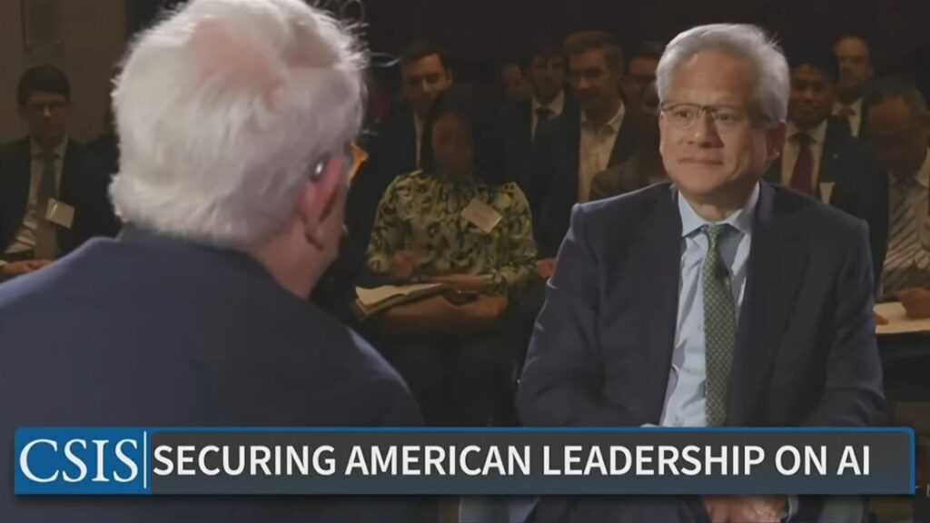 黄仁勋12月3日出席CSIS智库会议