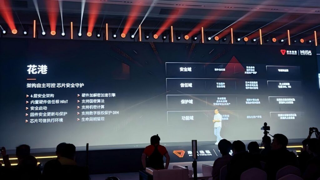 摩尔线程“花港”架构