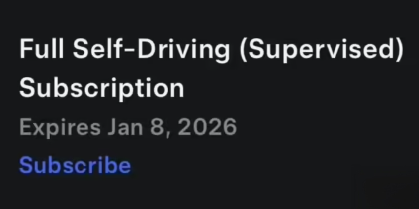 特斯拉向北美150万HW4车主免费开放约40天FSD试用​