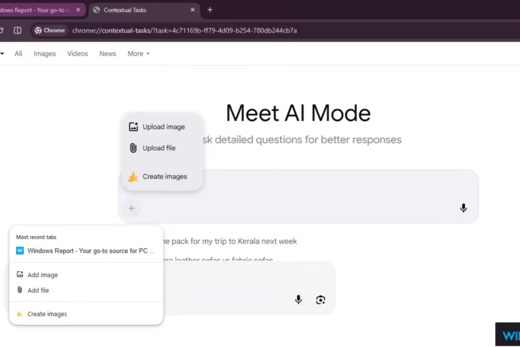 谷歌Chrome浏览器测试原生集成AI模式