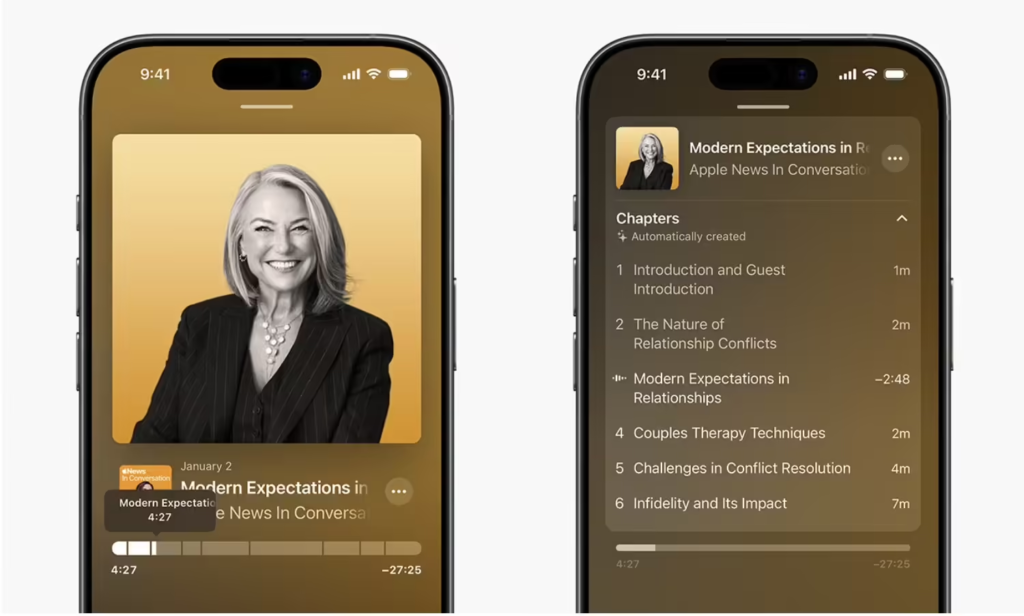 iOS 26.2 正式版影音娱乐功能升级