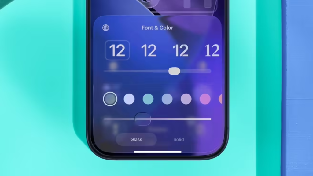 iOS 26.2 正式版液态玻璃效果透明度自定义