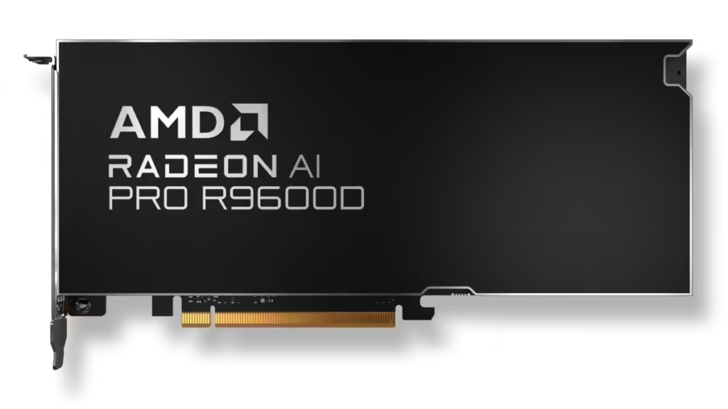 AMD RADEON AI PRO R9600D