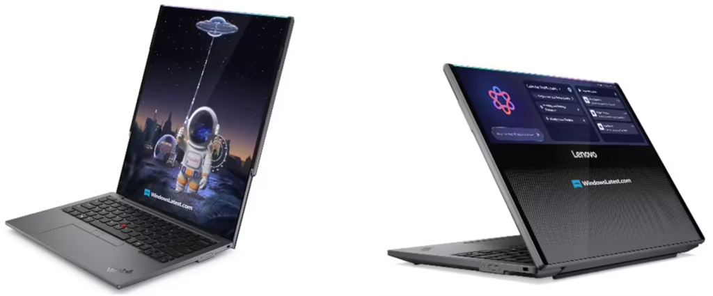 联想垂直卷轴笔记本ThinkPad Rollable XD Concept