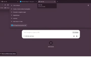 谷歌Chrome增强AI搜索能力，新标签页可无缝关联其他标签页内容