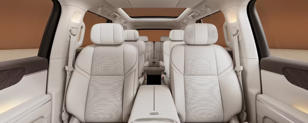 零跑旗舰SUV D19座舱细节