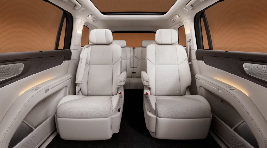 零跑旗舰SUV D19座舱细节