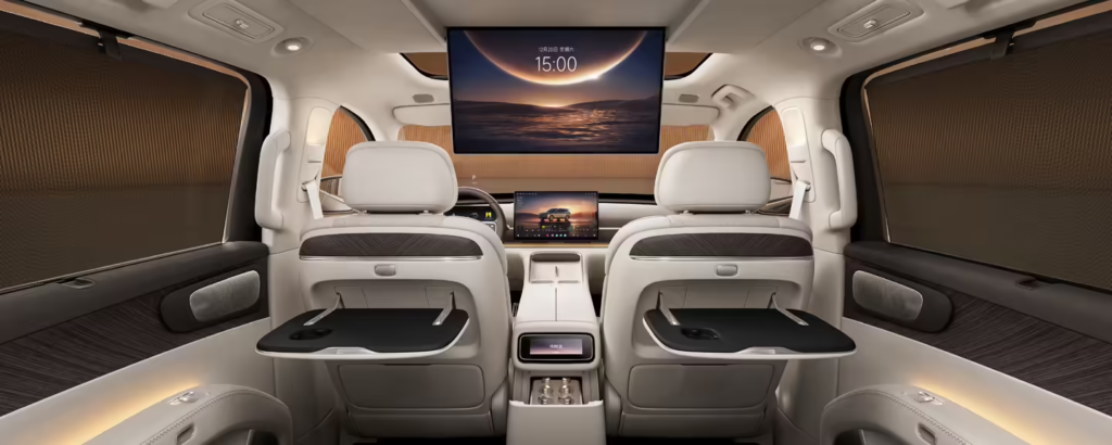 零跑旗舰SUV D19座舱细节