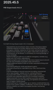 特斯拉FSD（监督版）v14.2.2更新：驾驶辅助系统全面升级，提升安全性与智能化水平