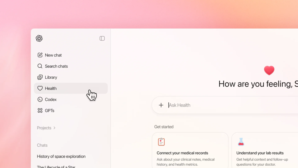 OpenAI推出ChatGPT Health模式