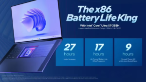 2026款联想小新Pro 16 GT系列笔记本国行版CPU性能达85W 续航可达27小时