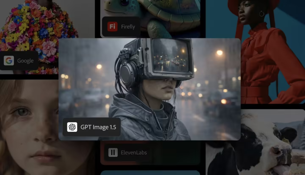 Adobe推出Firefly GPT-Image 1.5模型 集成OpenAI技术支持