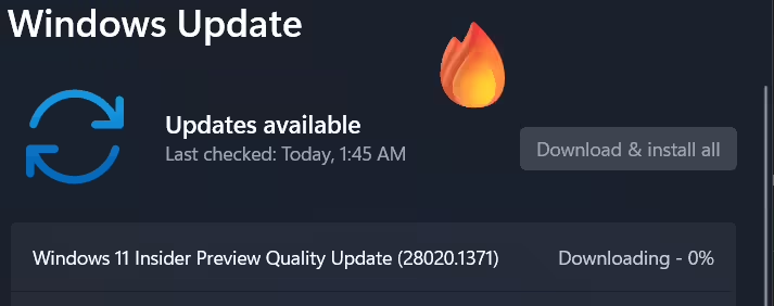 微软向Windows 11测试用户推送KB5073097更新