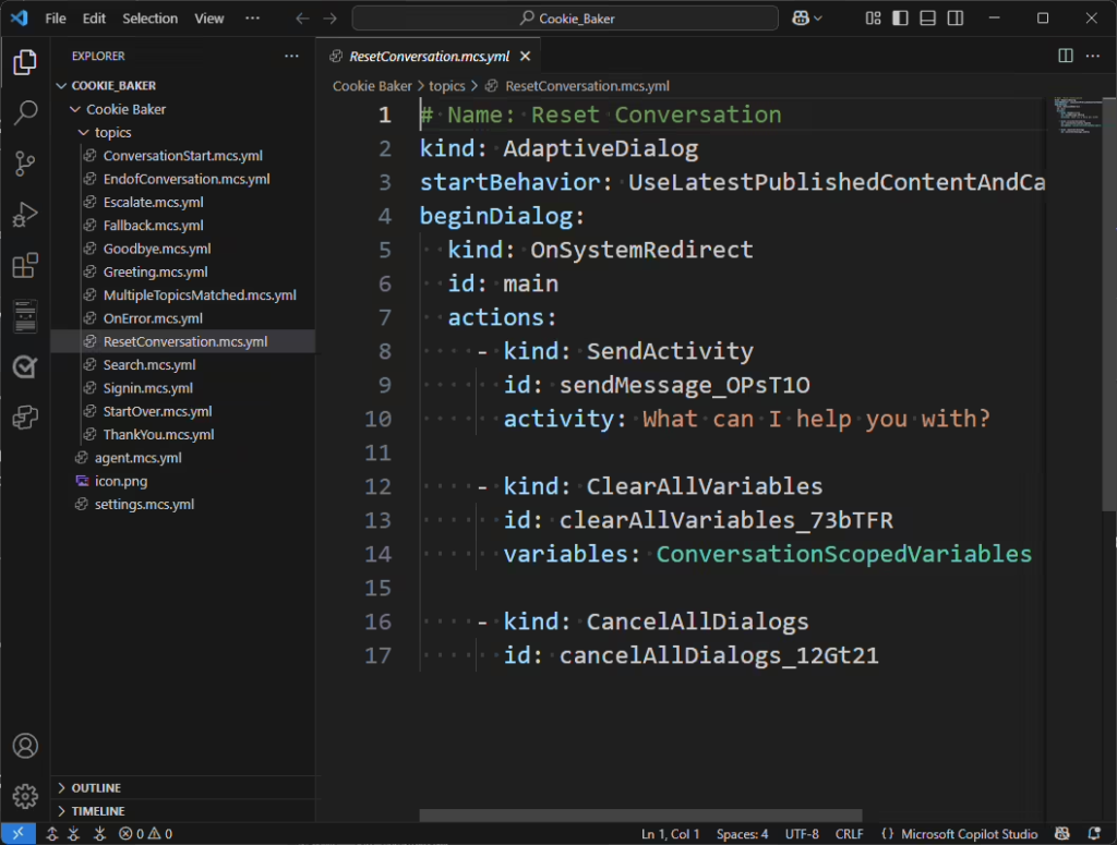 微软推出VS Code版Copilot Studio扩展