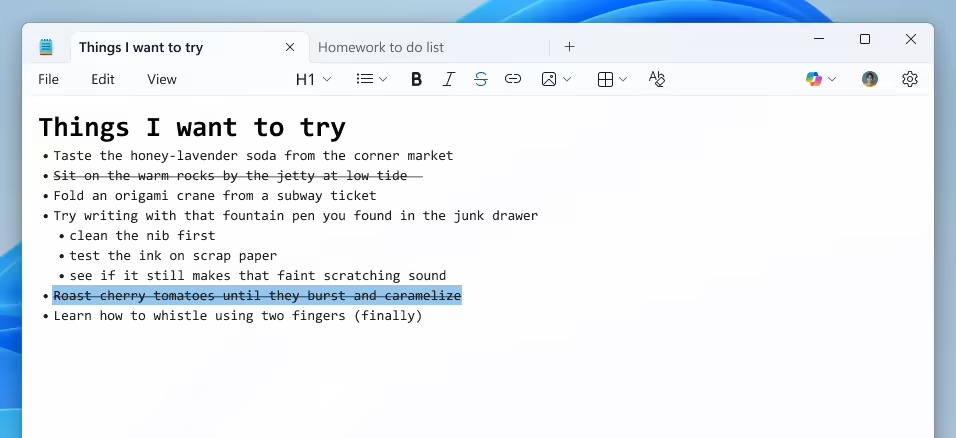 微软为Windows 11预览版推送记事本与画图应用更新 新增AI涂色书与Markdown支持