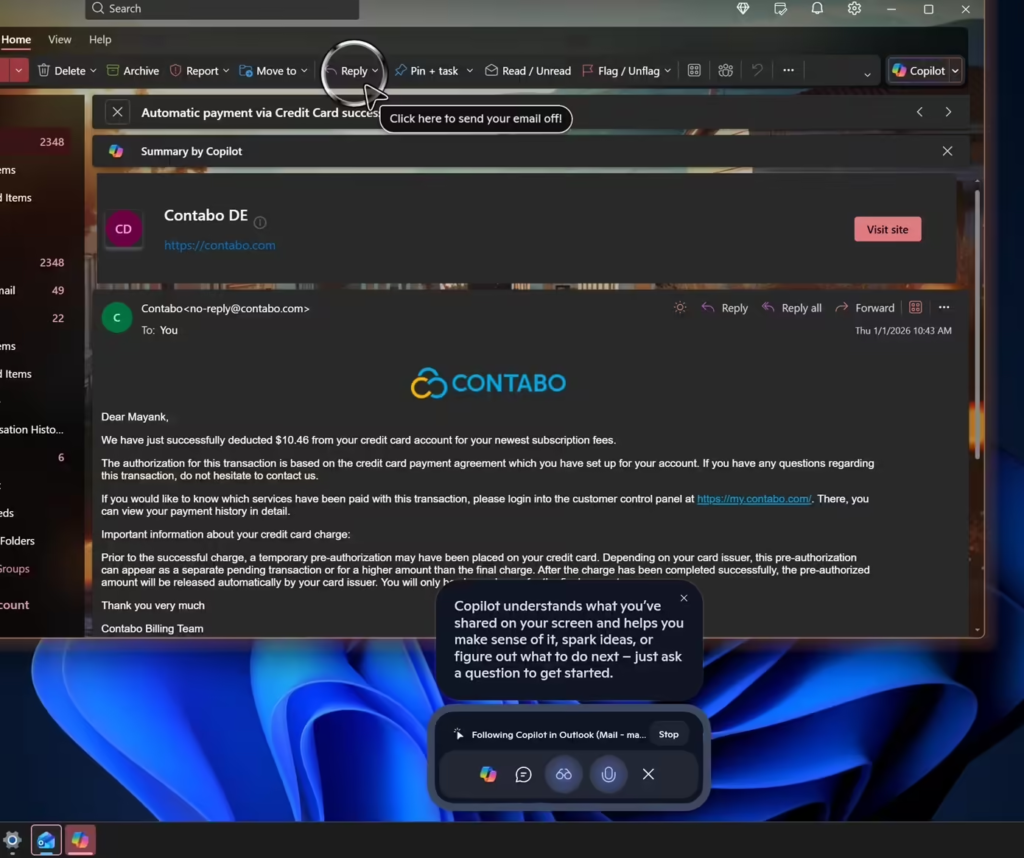 Windows 11推出Copilot共享功能