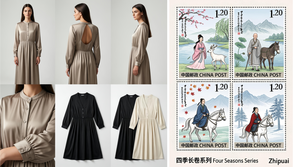 GLM-Image生成的电商图、漫画等多格图画