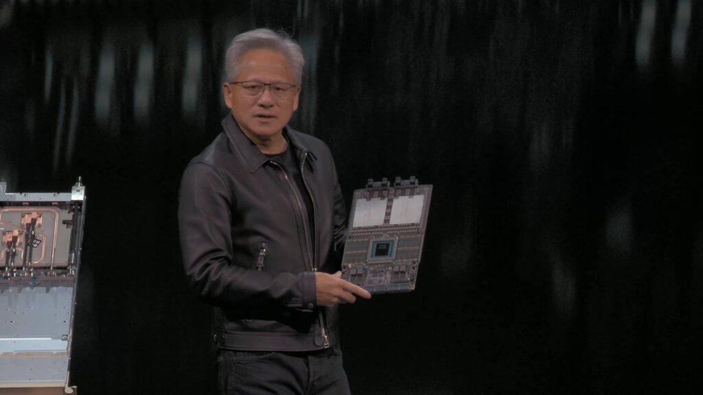 黄仁勋与Vera Rubin芯片