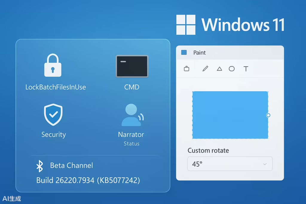 Windows 11 LockBatchFilesInUse