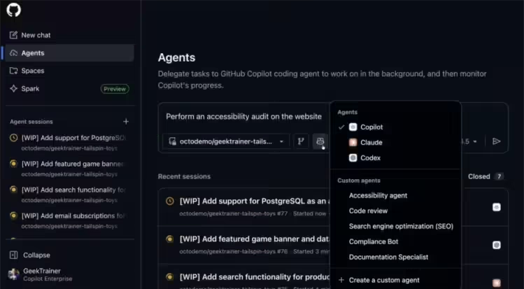 GitHub集成Claude与Codex AI编程助手