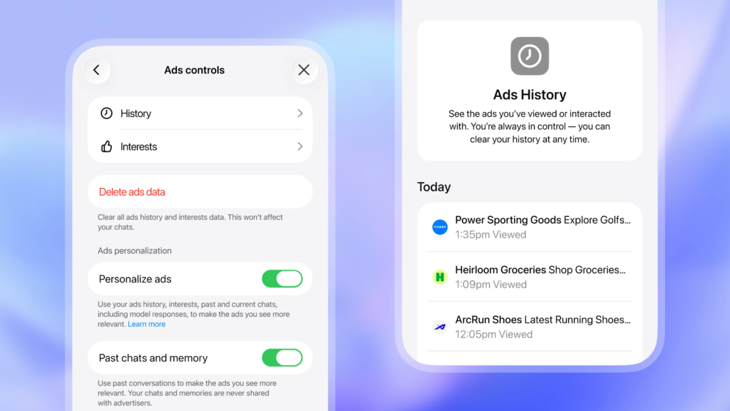 OpenAI在美开启广告测试 Plus以上订阅用户不受影响​