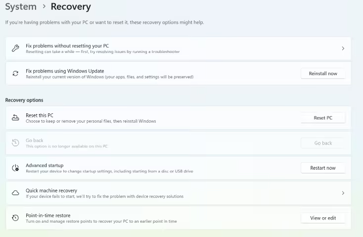 Windows 11 Beta及Dev频道更新